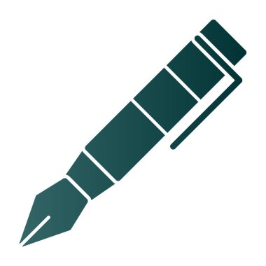 Mürekkep. Web simgesi basit illüstrasyon