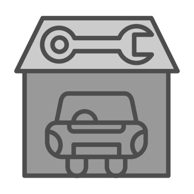 araba anahtar çizgisi simgesi, otomobil konsepti, beyaz arkaplanda araba anahtarı tabelası, mobil konsepti ve web tasarımı için ana hatlı anahtar simgesi