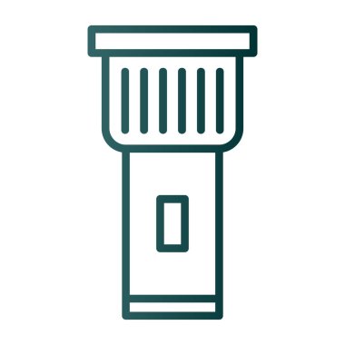 Modern b 'nin vektör illüstrasyonu eksik simgesi