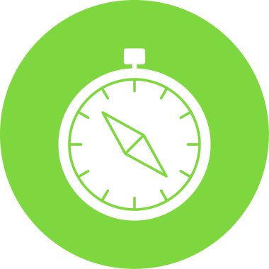 vector illustration of Compass modern icon            