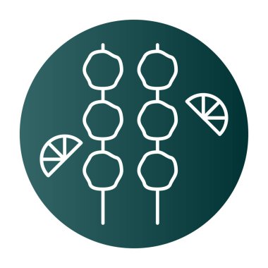 Modern simgenin vektör illüstrasyonu