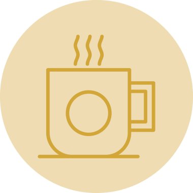 Kupa web simgesi, vektör illüstrasyonu 