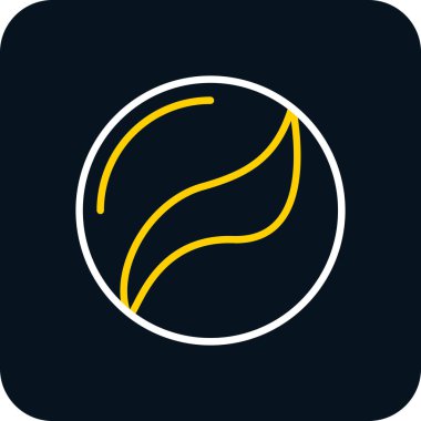 Vektör limon dairesi simgesi. vektör illüstrasyonu