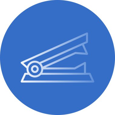 Stapler web icon, vector illustration 