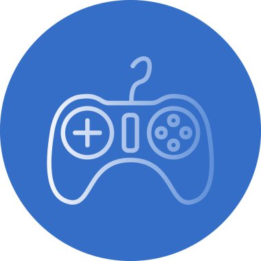 joystick simgesi vektör illüstrasyonu 