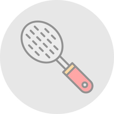 Tenis raketi simgesi vektör illüstrasyon tasarım arkaplanı 