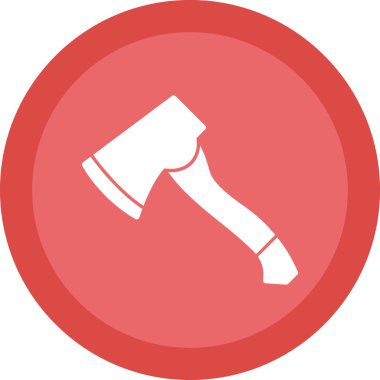 Balta simgesi, çizgi film tarzı. vektör illüstrasyonu                 