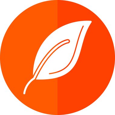 Yaprak vektör simgesi