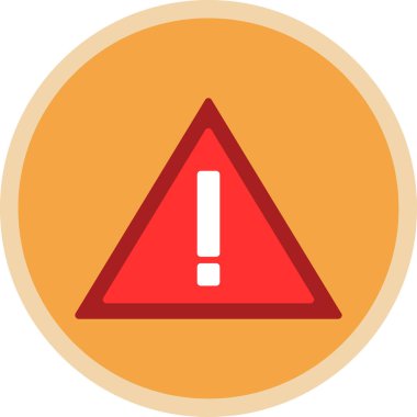 ünlem işareti vektör simgesi modern tasarım vektörü illüstrasyonu