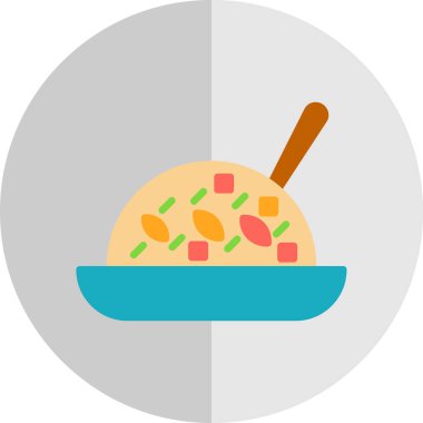 Gıda simgesinin vektör illüstrasyonu