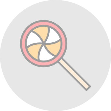 çene kırıcı şeker simgesi, vektör illüstrasyon tasarımı