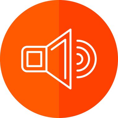 hoparlör vektör illüstrasyonu