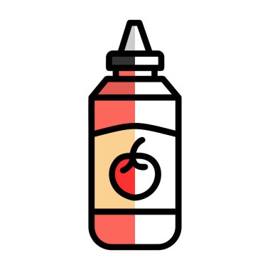 Modern simgenin vektör illüstrasyonu