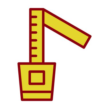 bayrak ikonu vektör illüstrasyonu