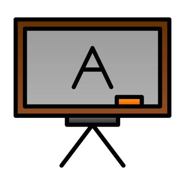 Eğitim simgesi vektör illüstrasyonu