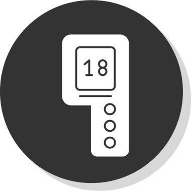 seo modern simgesinin vektör illüstrasyonu