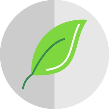 Yaprak vektör simgesi