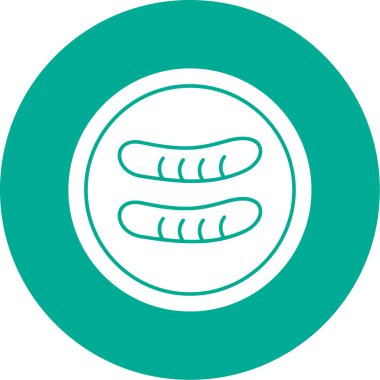 Gıda simgesinin vektör illüstrasyonu