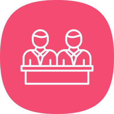 İnsan simgesinin vektör illüstrasyonu