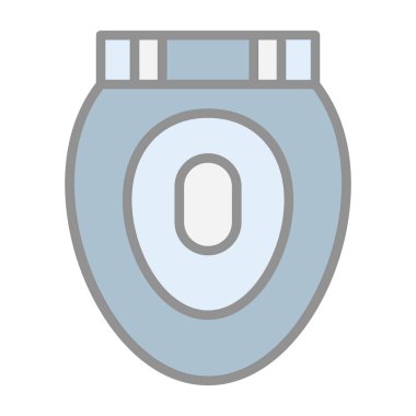 mavi kalkan simgesi, düz dizayn