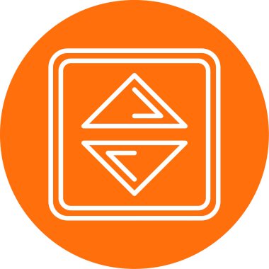 ok simgesinin vektör illüstrasyonu