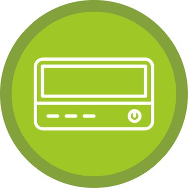 Modern b 'nin vektör illüstrasyonu eksik simgesi