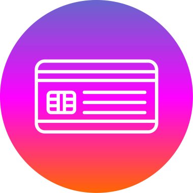 Kredi kartı vektör illüstrasyonu 