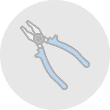 makas simgesi vektör illüstrasyonu