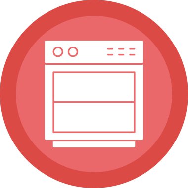 Mutfak. Web simgesi basit illüstrasyon