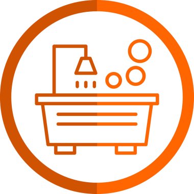 Alışveriş sepeti ikonu vektör illüstrasyonu