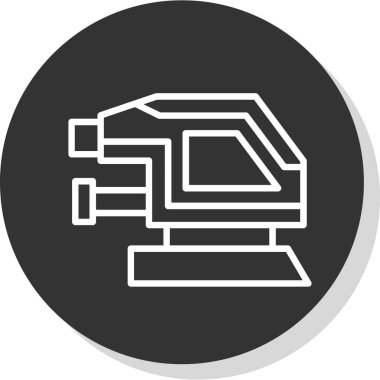 seo modern simgesinin vektör illüstrasyonu