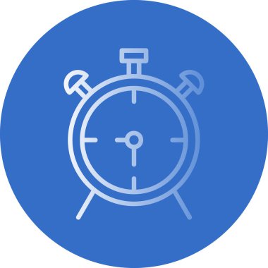 çalar saat simge vektör çizim