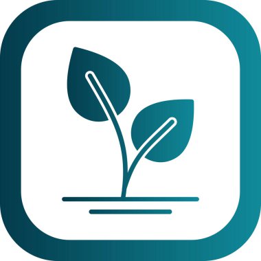 Ağaç simgesinin vektör illüstrasyonu