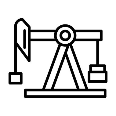 Seo ve teknoloji simgesinin vektör illüstrasyonu