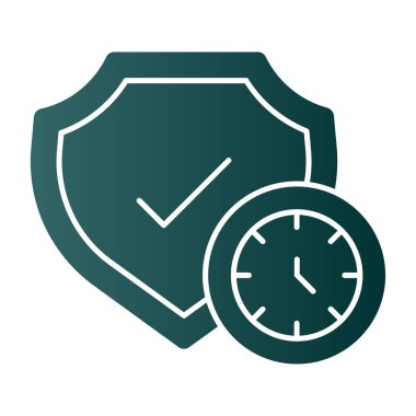 kalkan simgesi, vektör illüstrasyonu