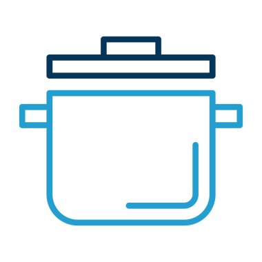 Yemek pişirme tavasının vektör çizimi