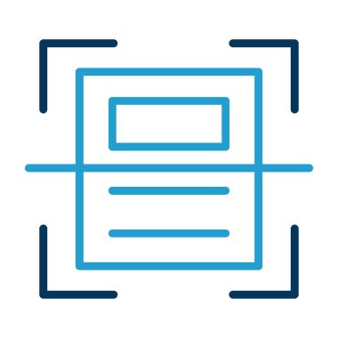 Tarayıcı ağ simgesi vektör çizimi