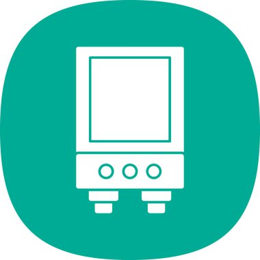 Benzersiz Lcd ekran vektör çizgisi simgesi