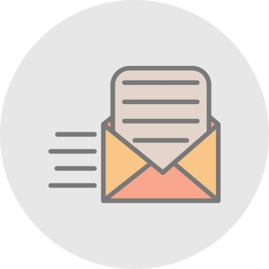 harf simgesi, vektör illüstrasyonu basit tasarım