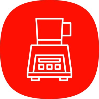 blender. Web simgesi basit illüstrasyon