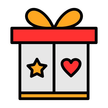 hediye kutusu vektör illüstrasyonuName