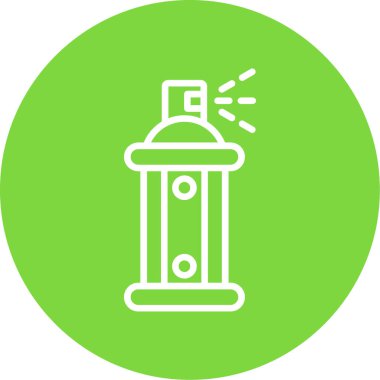 Sprey boya kutusu simgesi basit illüstrasyon