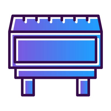 inşaat bariyeri renk vektörü.