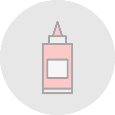 Yapıştırıcı ağ simgesi, vektör illüstrasyonu 