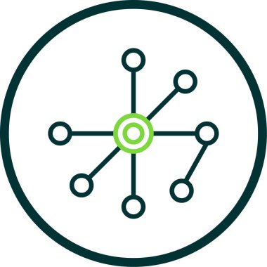 seo modern simgesinin vektör illüstrasyonu