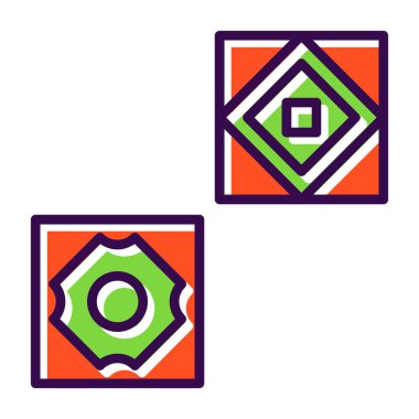 Farklı şekillerin vektör illüstrasyonu