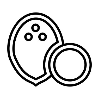 Gıda simgesinin vektör illüstrasyonu