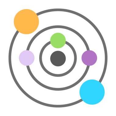 seo modern simgesinin vektör illüstrasyonu