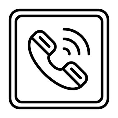 Çağrı merkezi. Web simgesi