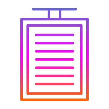 düz pano simge vektör illüstrasyon tasarımı